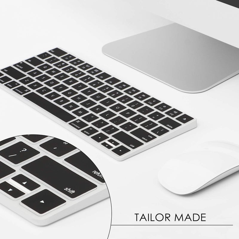 Allinside Black Cover for Apple Magic Keyboard (MLA22LL/A) with US Layout - Image 3